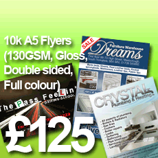 A5 flyers