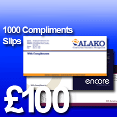 Compliments Slips